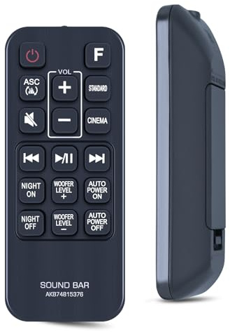 RYQIF AKB74815376 Remote Control for LG Soundbar Speaker System SJ4 SJ3 | No Setup Required,Fully Functional,Sensitive