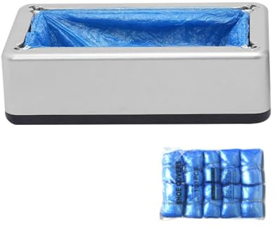 Máquina de cubierta automática de zapatos - 15.75x8.27x4.72in dispensador de ABS | Aplicador portátil sin deslizamiento a prueba de polvo con 100 cubiertas perfectas para el Museo de Laboratorio de Ho