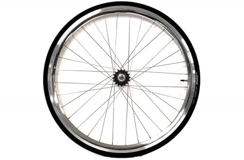 Santafixie Singlespeed Hinterrad 30 mm + Schlauch + Felgenband – 700C (Silber)