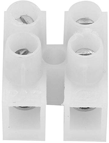 10 Stück Lüsterklemmen Steckbar PA8 Zweipol Klemmenleiste 230V 2P luster klemmen 10 A Steckerleiste Lüsterklemmen Klein