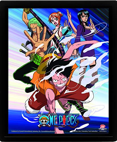Pyramid International ONE PIECE - POSTER 3D STRAW HAT PIRATES ASSAULT