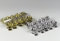 RIFFELMACHER & WEINBERGER 10er Baumkerzenhalter silber 4 x 1,5 cm