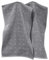 Möve Gästetuch 2er-Pack Quadretti Walk-Frottier grau Größe 30x50 cm