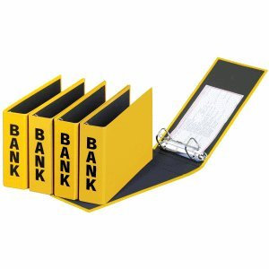 Pagna Bankordner Basic Colours A5 quer 5cm gelb
