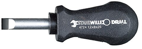 STAHLWILLE 47241060 - Dedtornillador drall para carburadores 4724 2 1,0x5,5x 25 peso 0,03 Kg.