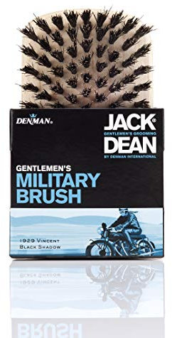 Denman Jack Dean Military Brush, Bürste aus Ahornholz
