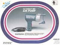 INTEX The Wet Lot de 12 V DC Pompe à air 58635