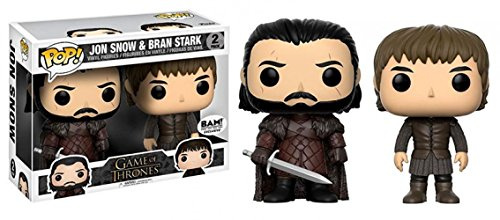 Funko POP! TV Jon Snow and Bran Stark - Vinyl Figures 10cm 2-Pack