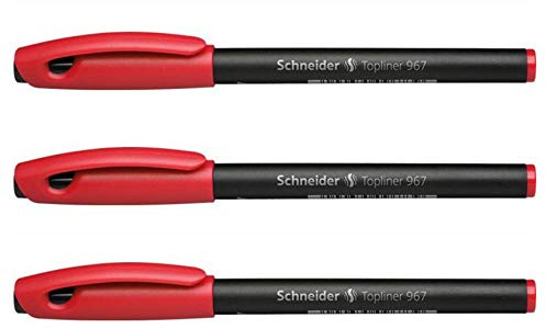 Feinliner Topball 967 rot SCHNEIDER SN9672 0, 4mm