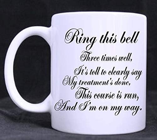 Ring The Bell Poem Mug - Chemotherapy/Radiotherapy Finished Poem - Gift Idea