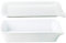 KAHLA 1UA269A9001UC BBQ Grillschale + Platte 28x19 cm | weiße Form mit Deckel aus Porzellan