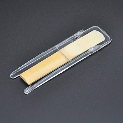 20 Soundman® Blättchen für Klarinette (deutsches Griffsystem) - jeweils mit Reedgard - Klarinettenblättchen (Testpackung: Stärke 1,5)