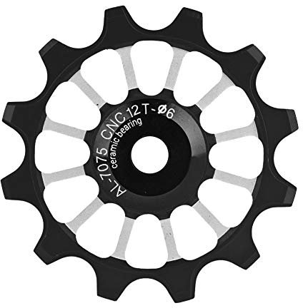 Poulie Dérailleur Arrière, Guide Vélo Dérailleur Galet de Derailleur Arrière Roue de Guidage Arrière Roulement de Roue de Guide de Poulie de Dérailleur(Or)