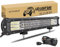 SKYWORLD Led Arbeitsscheinwerfer Bar mit 12V kabelbaum, 20 Zoll 51cm 510W Zusatzscheinwerfer LED Scheinwerfer Auto LED Arbeit Licht Bar Wasserdicht Lightbar für 4x4 Offroad SUV UTV ATV KFZ Traktor
