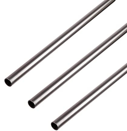 Alberts 423865 Rundrohr | Stahl | 1000 x 22 x 1,2 mm | 3er Set