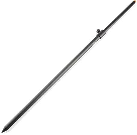 SECACAM Erdspieß - Bankstick mit 1/4 Zoll Gewinde 70 cm - 110 cm Aluminium Einbein Stativ wasserfest Erdstativ Bodenstativ Wildkamera außen Stativ Wetterfest Überwachungskamera