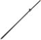 SECACAM Erdspieß - Bankstick mit 1/4 Zoll Gewinde 70 cm - 110 cm Aluminium Einbein Stativ wasserfest Erdstativ Bodenstativ Wildkamera außen Stativ Wetterfest Überwachungskamera