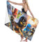 NICHIYOBI NinJago Strandtücher,3D-DigitaBadetücher,ldruck modischer Auftritt,Reisetuch,Weich und lichtbeständig (2,100x180cm)