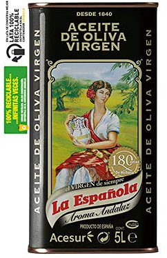 LA ESPAÑOLA - Huile d'Olive Vierge Espagnole Andalouse - 5 Litres