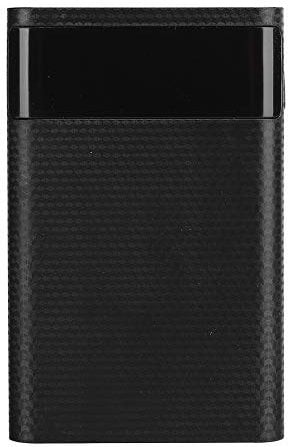 ciciglow Power Bank Kit DIY,ABS 4 x 18650 Portable DIY Quick Charging Battery Box Repeated Disassemble No Welding Mobile Power Case Kit(black)