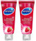 Manix - Lot de 2 Gel Massage Gourmand Comestible à la Fraise - 200ml
