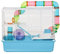 PawHut Käfig für Nagetiere und Hamster, 3 Ebenen, mit Tunnel, Wasserflasche, Rädern, Haus, Leiter, Maße: 59 x 36 x 47 cm (L x B x H)
