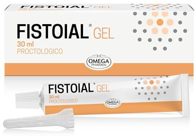 FISTOIAL® GEL Proctologico, Sollievo per Emorroidi e Ragadi | Omega Pharma | con acido ialuronico e trealosio, emorroidi interne ed esterne, ragadi anali, prurito anale