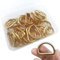 Eyksta 30 Stück Karabiner Ring Metall D-Ringe Halbringe Golden D Ringe 25 mm D Ringe Schnalle für Taschen Gürtelschnallen Hundeleine Rucksack Handtaschen Bastelzubehör