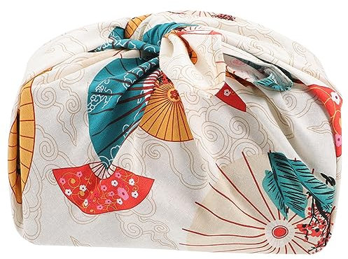 GOOHOCHY Bento-verpackungstuch Aus Baumwolle Essensbox-verpackungstuch Im Japanischen Stil Dekoratives Verpackungstuch Für Lunchboxen Vielseitig Einsetzbar Als Packtuch Oder Untersetzer Für