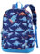VASCHY Rucksack für Kinder, Schulranzen für Jungen, Kindergarten, 4 – 6 Jahre, niedlich, leicht, wasserdicht, Dinosaurier, Einhorn, für A4, Vorschule, mit Brustgurt, Dinosaurier, Blau, One Size
