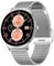 Cool Smartwatch Ultrathin + 2 cinghie (moled, chiamate, ultra sottile), grigio, Grande