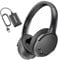 Holdsound Wireless Headphones for TV Listening, TV Headphones Wireless for Seniors with USB Transmitter, 25hrs, No Lip-Sync Delay, Plug and Play,Gifs for Elderly, Black