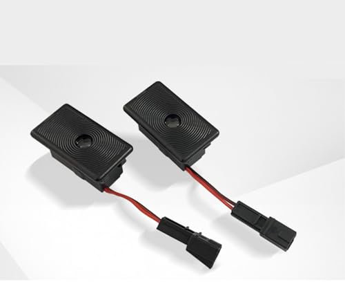 DYQCD 1 Pc Car Door Welcome Light for Tesla Model 3 3P Y LED Letter Projection Ambient Lighting ABS & Built-in Fuse Protection Boosts Atmosphere,Pack of 1