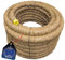 tecuro Drainagerohr 10 Meter - DN50, flexibel, gewellt und geschlitzt, mit Kokosumflechtung, PVC-U, DIN 1187