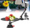 Portable 360° Rotating Camera Slider with Extension Poles, Professional Photography Turntable for Multi Angle Photo and Video Shooting