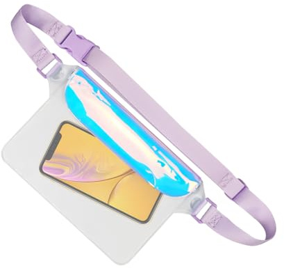 wasserdichte Banane | wasserdichte Tasche für Telefon, Brieftasche, Reisepass, transparent, mit verstellbarem Band, für Wassersport, Schwimmen, Schnorcheln