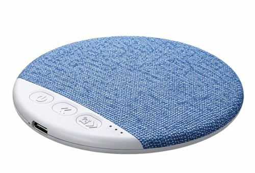 fesoklaf Haut-parleur Bluetooth pour dormir, mini haut-parleur portable sous l'oreiller avec minuteur de bruit blanc, aide au sommeil sans fil avec basses stéréo, casque de sommeil privé pour adultes