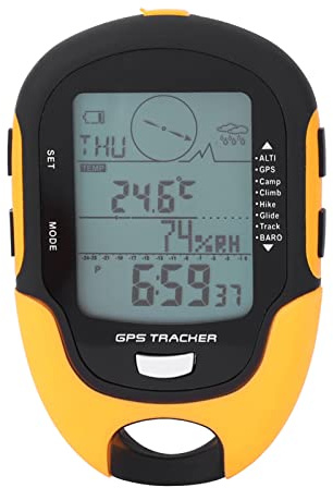 ZASCHMOY GPS-Navigationsempfänger, Tragbarer USB-wiederaufladbarer Digitaler Höhenmesser und Barometer – EIN Multifunktionales Outdoor-Abenteuer-Essential