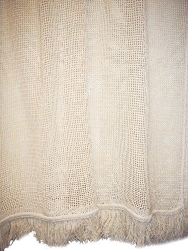 Rideau de Porte en Coton - 140x250 cm - écru