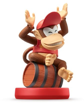 Nintendo 3DS - Amiibo Super Mario - Diddy Kong Figurina