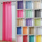 John Aird Lucy Voile Curtain - Eyelet - 1x Curtain Panel (Fuchsia, 58 Wide x 90 Drop)
