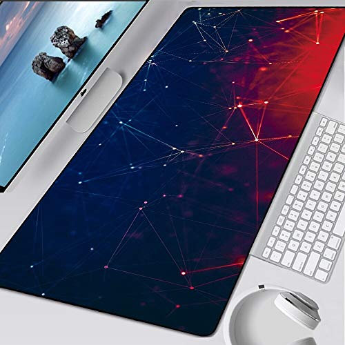 BILIVAN Großes Mousepad, XXL-Mauspad für Maus Geschwindigkeit Notbuch Computer Mousepad Gaming Gamer zu Tastatur Mäuse Matte für CS GO (700 x 300 x 3 mm, 7)