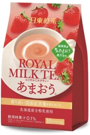 Nittoh Royal Milk Tea Strawberry Flavour 10 Sticks 140g