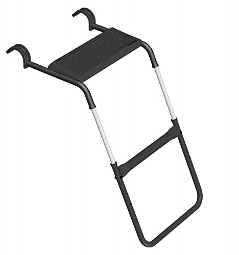Springfree FlexrStep V2 Trampoline Ladder with Safety Lock, Silver/Black