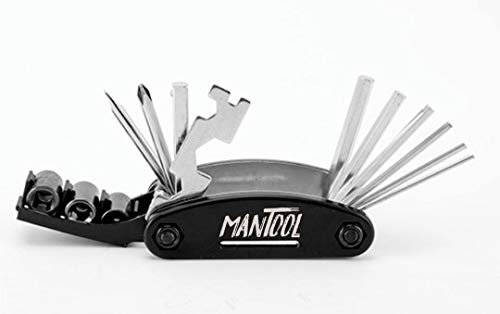 ManTool - Bike Pocket Repair Kit - 17 Tools in 1