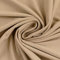 Jersey Stoff Uni - Taupe hell sandfarben 0,50m x VB