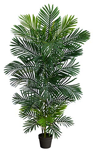 Nearly Natural 5ft. Areca Artificial Palm Tree UV Resistant (Indoor/Outdoor)