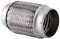 aqxreight Tube flexible d'échappement,Tuyau d'échappement tressé 6 x 3 pouces accessoire de remplacement de tube flexible d'échappement en acier inoxydable matique Tuyau d'échappement flexible ondulé