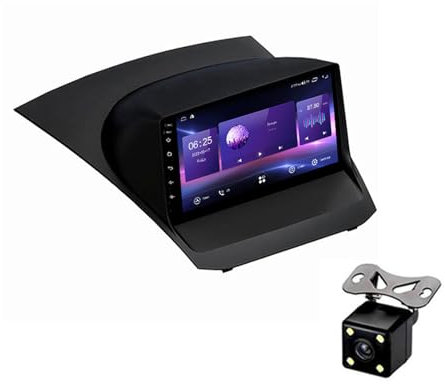 Android 13.0 Sistema Multimediale Auto Radio Stereo 9 Pollici 2.5D QLED Lettore Video per Ford Fiesta 2009-2012 Navigazione GPS SWC Wifi FM BT RDS DSP Carplay Android Auto Mirror Link