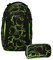 Satch Match Schulrucksack Set 2tlg. mit Schlamperbox (Green Supreme)